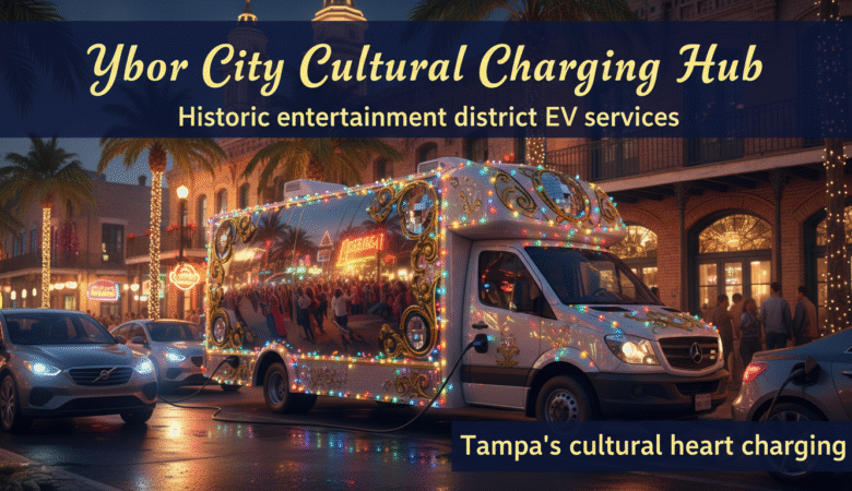 Ybor City Historic District Charging: Mobile EV Solutions for Entertainment and Cultural Visitors