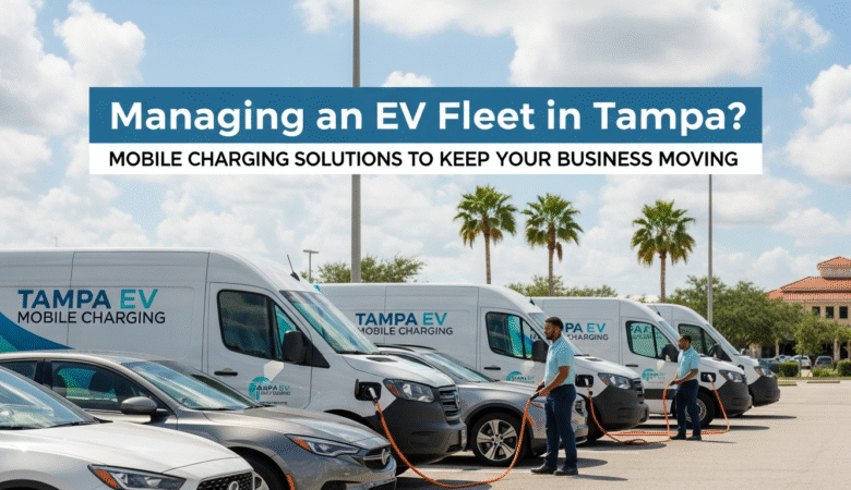 Managing an EV Fleet in Tampa? Mobile Charging Solutions to Keep Your Business Moving